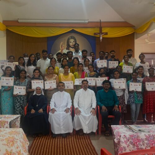 Marriage Preparation Course held at Puneeth Sadan, Shirwad, Karwar