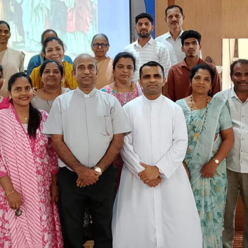 Catechism Coordinators’ Training held at the Diocesan Pastoral Centre, Karwar