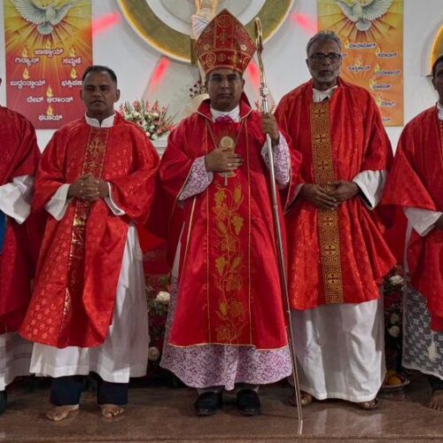 Pastoral Visit of the Bishop at St. Joseph’s Church, Lower Kasarkod
