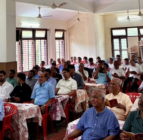 A Half-Day Seminar on the Updated Konkani Roman Missal held at Puneeth Sadan, Shirwad