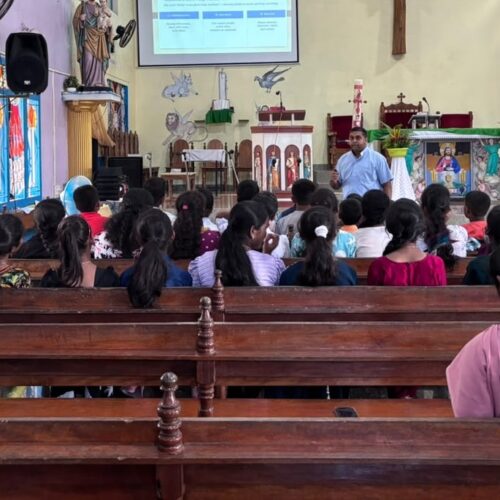 Media Training and Cybersecurity Awareness Session held at Holy Rosary Church, Siddapur