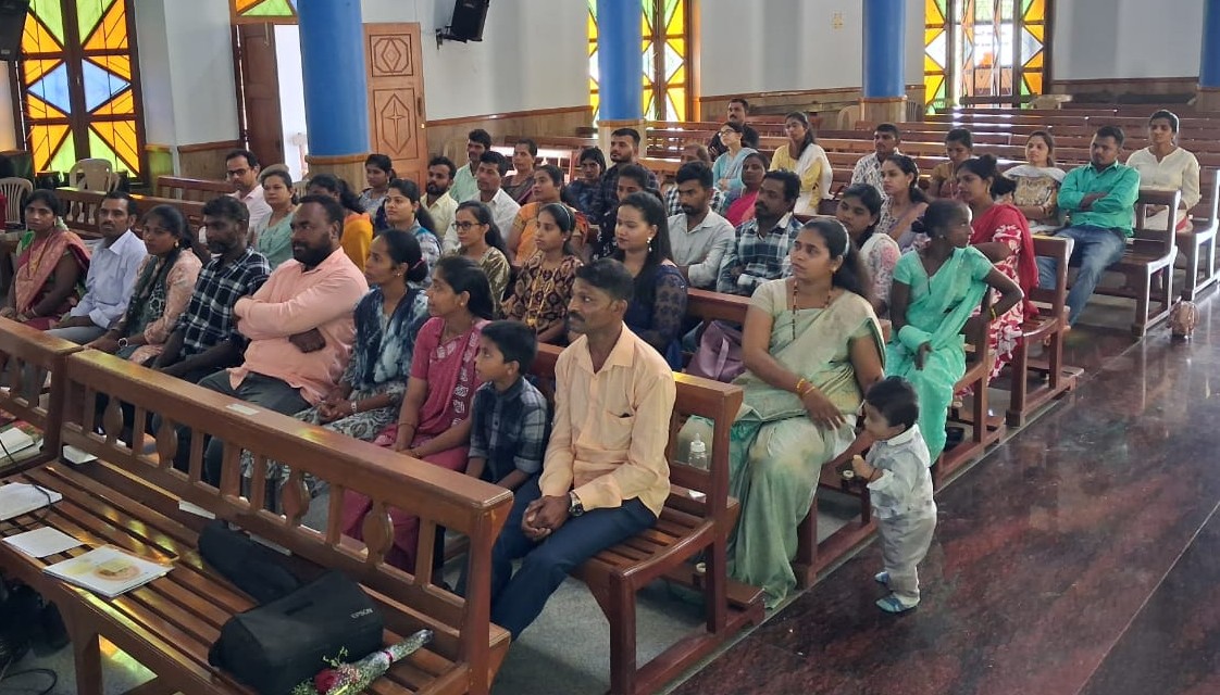Marriage Enrichment Program held at Holy Rosary Church Yellapur