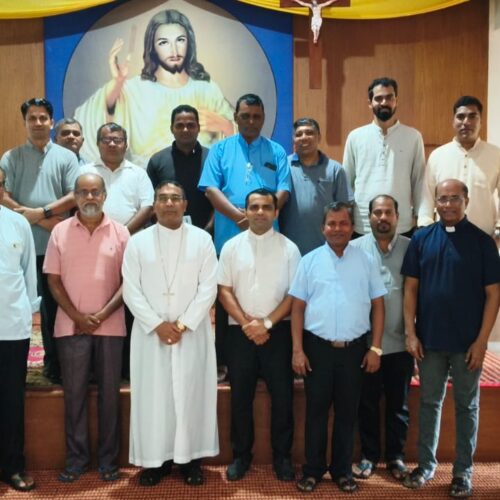 Faith Formation Syllabus Committee meeting held at Puneeth Sadan Shirwad