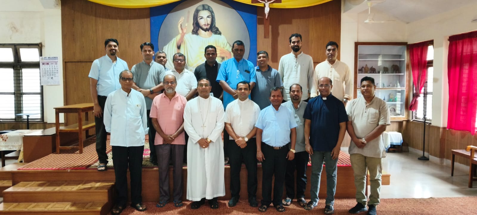 Faith Formation Syllabus Committee meeting held at Puneeth Sadan Shirwad