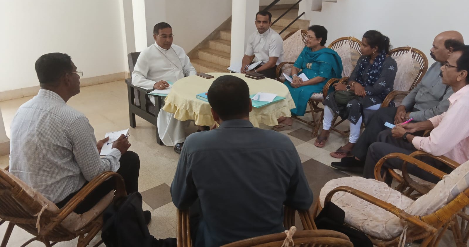 The Diocesan Service Communion Planning Meeting held at Puneeth Sadan Karwar