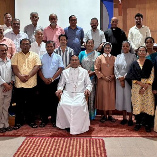 Karwar Diocesan Golden Jubilee Committee Meeting held at Puneet Sadan, Shirwad, Karwar