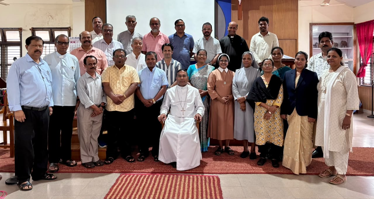 Karwar Diocesan Golden Jubilee Committee Meeting held at Puneet Sadan, Shirwad, Karwar