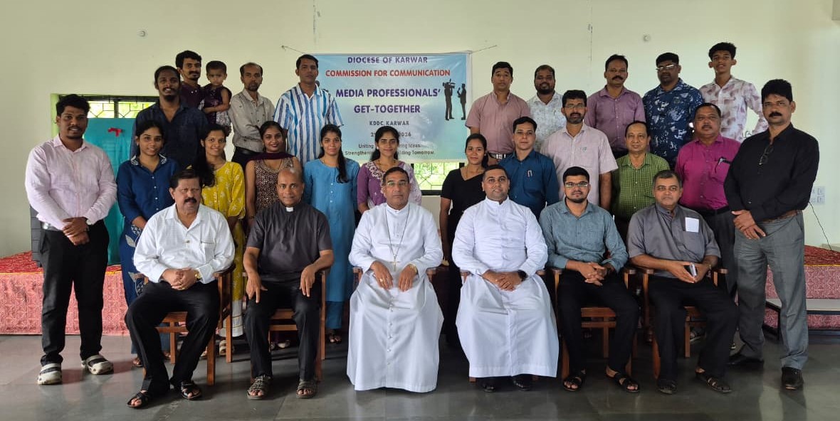Diocese of Karwar Commission for Communication Organises Media Professionals’ Get-Together