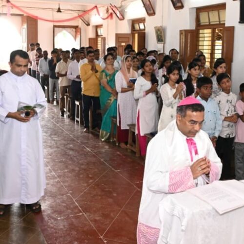 Pastoral visit held at St. Anthony’s Church, Ternamakki