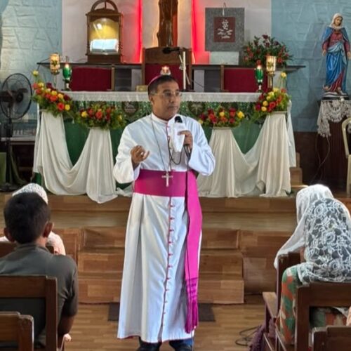 Bishops’ pastoral visit to Mary, Mother of God Church, Kodani