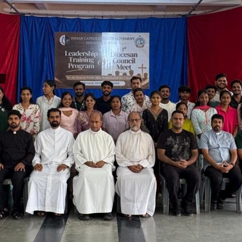 Leadership Training Programme and Diocesan Youth Council Meet held at Shirwad